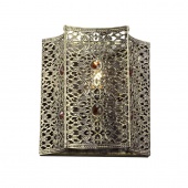 Настенный светильник Favourite Bazar 1624-1W,E14,коричневый