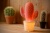 Настольная лампа декоративная Lucide Cactus 13513/01/66